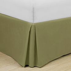 Microfiber Valance Sheets Swift Home Double Brushed Microfiber Pleated Bed Skirt Valance Sheet