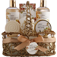 Lovery Honey & Almond Bath Gift Set 7-pack