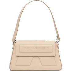 Karl Lagerfeld Bags Karl Lagerfeld Ikon K Shoulder Bag - Beige