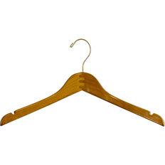 Brown Hangers Curved Petite Top Box of 50 Hanger