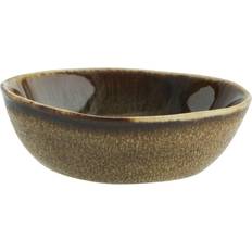 Madam Stoltz Bowl 8.5 Cm Serving Bowls Stoneware Brown Bowl