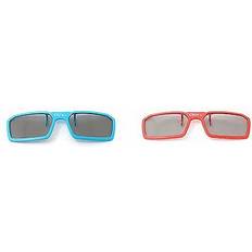 3D Glasses Ultra 1 Red 1 Blue 3D Clip On Glasses