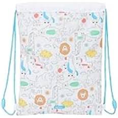 Beige Skolväskor Safta Zoo Prescolar Junior Platt Väska - Beige