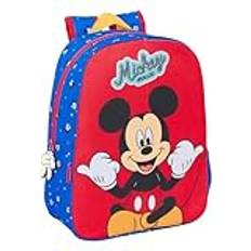 Children - Red Backpacks Safta Mickey Mouse Good Day Backpack - Blue