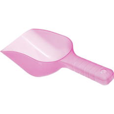 Unique Bargains Plastic 5.9x3.3x2.4" Flour Cereal Sugar Shovel Pink Ice Cream Scoop