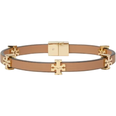 Tory Burch Eleanor Bio Bracelet - Gold/Brown
