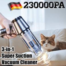 3-in-1 Handdammsugare Super Suction Grå