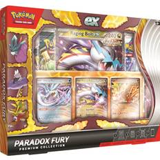 Pokémon TCG Paradox Fury Premium Collection 1 Oversize Promo Card 3 Promo Cards 7 Booster Packs