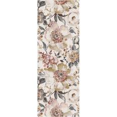 Carpets & Rugs Gertmenian Crystal Print Flora Transitional Floral Runner Rug 2' x 6' Beige