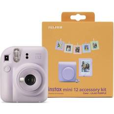 Fujifilm Instax Mini 12 Instant Camera with Case and Accessories Lilac 16806133+ACCS