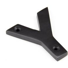 Door Levers From The Anvil Aged Bronze Letter Y