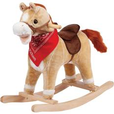 Fox Valley Traders Personalized Animated Rocking Horse with Sound