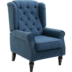 Homcom Elegant Blue Fåtölj 102cm