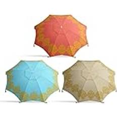 BigBuy Garden Paraply Flerfärgad Standard Estándar 200cm