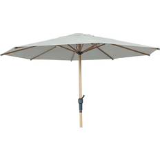 Parasol With Crank Handle 300 cm Beige