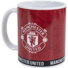 Manchester United FC Identity Crest Mug Red One Size Cup & Mug