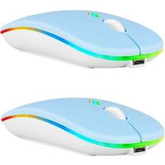 Standard Mice UrbanX Wireless Mouse 2 Pack for Acer Chromebook Tab 10