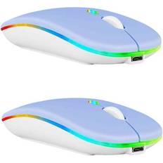 Standard Mice UrbanX Wireless Mouse 2 Pack for Acer Chromebook Tab 10