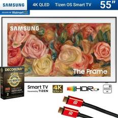 Samsung QN55LS03DAFXZA 55 Inch The Frame QLED 4K Smart TV 2024 Bundle