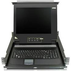 KVM Switches Aten Corp CL1000M 17 Inch Single-Rail LCD Console