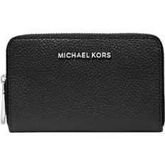 Michael Kors Small Pebbled Leather Wallet - Black