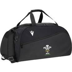 Macron Wales WRU Rugby Duffle Gym Bag - Black