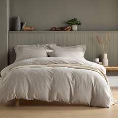 Viscose Duvet Covers Behrens Linen Blend - Duvet Cover Grey