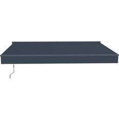 Halvkassettmarkis 3.95 x 3 m Mörkgrå