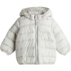 H&M Hooded Puffy Jacket - White (1009748015)