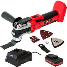 Battery Multi-Power-Tools Milwaukee Excel 18V Oscillating Multi Tool with 1 x 2.0Ah Battery & Charger