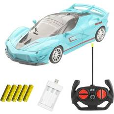 Mosquito Selection Fenghan, Remote Control Wireless High Speed Drifting Racing Car & 2.4ghz Esp System & Adaptable to Various Terrains-Sky Blue Remote Control Racing Remote Control Cars Boys Toys 6-8 Years Old