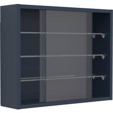 Skjutdörrar Vitrinskåp VCM Drivalo Anthracite Vitrinskåp 50x40cm