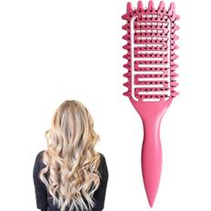 Purple Hair Brushes Diane Curly Hair Brush Detangle for Wet Thick