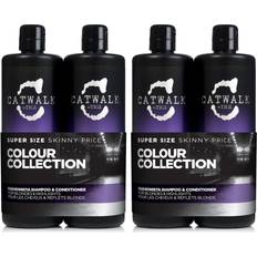 Tigi Catwalk Purple Shampoo & Conditioner for Blonde Hair Duo Pack 750ml 2pk