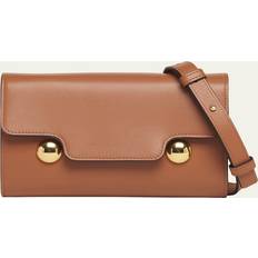 Marni Trunkaroo Flap Pochette Crossbody Bag - Brown