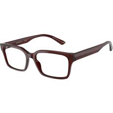 Glasögon & Läsglasögon Emporio Armani EA3244F Asian Fit 6174 55 Bruna Glasögon