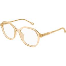 Glasögon & Läsglasögon Chloe Chloé CH0315OA Asian Fit 004 53 Genomskinliga Glasögon
