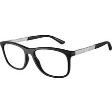 Glasögon & Läsglasögon Emporio Armani EA3247F Asian Fit 5001 55 Svarta Glasögon