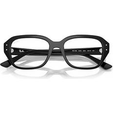Glasögon & Läsglasögon Ray-Ban RX7258 Shea 8260 Optiska Bågar Injicerad Svart Transparent Fyrkantig