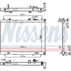 Nissens Kühler Motorkühlung 606308