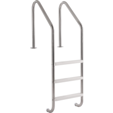 VEVOR 3 step stainless steel pool ladder dual handrails 265 lbs for 48-54 inch pools