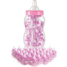 Rosa Flaschenfütterungssets MikaMax Baby Bottle Pink 24pcs