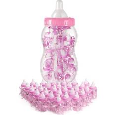 Flaskemadningssæt MikaMax Baby Bottle Pink 30pcs