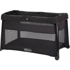 Foldlite LX Travel Cot with Bassinet Midnight