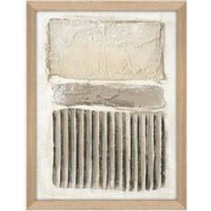 Bomull Tavlor Malerifabrikken Art Structure 2 30x40 cm Ekram Beige Tavla