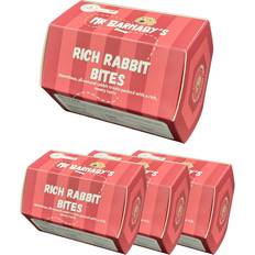 Rabbit Bites Dog Treats 4 Pack Brown 9 x 16 x 16 cm
