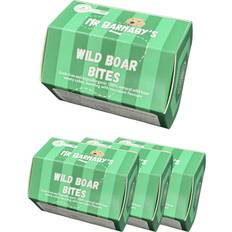 Wild Boar Bites Dog Treats 4 Pack Brown 9 x 16 x 16 cm
