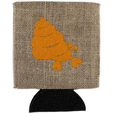 Orange Bottle Coolers Carolines Treasures Hermit Crab Burlap Orange Can Insulator Hugger Bottle Cooler