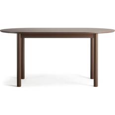 Oak Dining Tables Department Wood 90 x 160 cm Dark Oak Dining Table