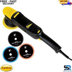 Farécla Plus 15mm Dual Action Polisher with 3 Pads GPT203 Car Buffing Kit